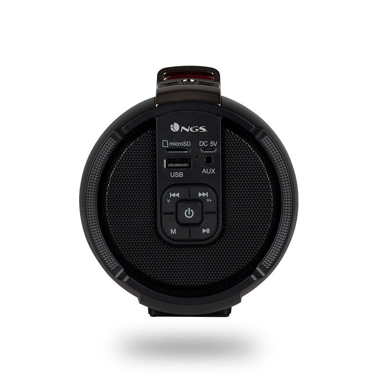 Coluna Bluetooth NGS Rollertempo (20W - Bluetooth - Preto)